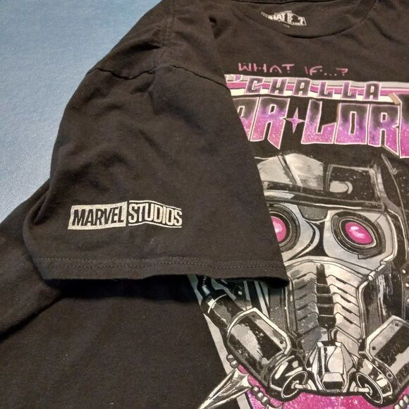 Marvel Studios What If...? T' Challa Star Lord Men's XL Cotton Short Sleeve T-sh - Picture 6 of 6